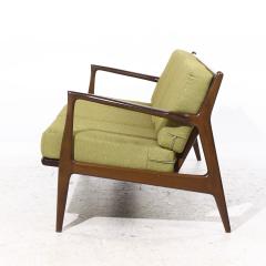 Ib Kofod Larsen Kofod Larsen for Selig Mid Century Danish Walnut Sofa - 4202300