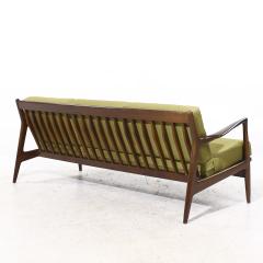Ib Kofod Larsen Kofod Larsen for Selig Mid Century Danish Walnut Sofa - 4202302