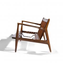 Ib Kofod Larsen Kofod Larsen for Selig Mid Century Danish Walnut Sofa - 4472987