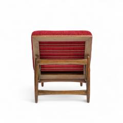 Ib Kofod Larsen Kofod Larsen for Selig Mid Century Walnut Chaise Lounge Chair - 4411159