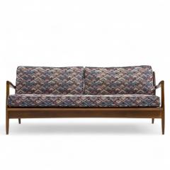 Ib Kofod Larsen Kofod Larsen for Selig Mid Century Walnut Sofa - 4359509
