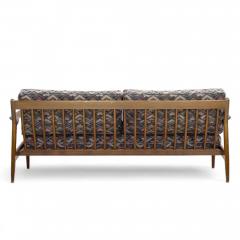 Ib Kofod Larsen Kofod Larsen for Selig Mid Century Walnut Sofa - 4359511