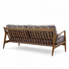 Ib Kofod Larsen Kofod Larsen for Selig Mid Century Walnut Sofa - 4359513