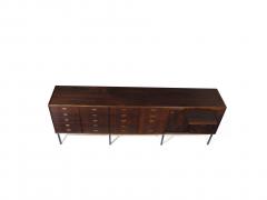 Ib Kofod Larsen Large Brazilian Rosewood Sideboard with Twenty Drawers - 1067937