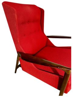 Ib Kofod Larsen Lounge Chair and Ottoman Denmark 1960 - 4218009
