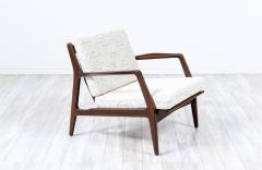 Ib Kofod Larsen Mid Century Modern Lounge Chair by Ib Kofod Larsen for Selig