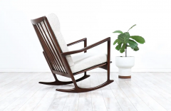 Ib Kofod Larsen Mid Century Modern Sculpted Rocking Chair by Ib Kofod Larsen for Selig - 2507678