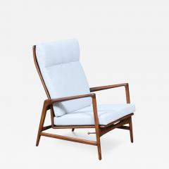 Ib Kofod Larsen Mid Century Reclining Lounge Chair by Ib Kofod Larsen for Selig - 4368943