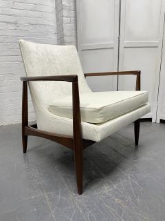 Ib Kofod Larsen Pair Mid Century Modern Sculptural Lounge Chairs style of IB Kofod Larsen - 1923974