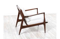 Ib Kofod Larsen Pair of Danish Modern Sculpted Lounge Chairs by Ib Kofod Larsen - 2928028