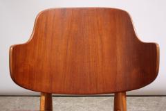 Ib Kofod Larsen Pair of Danish Sculptural Shell Chairs by Ib Kofod Larsen in Teak and Beech - 877628