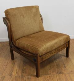 Ib Kofod Larsen Pair of Ib Kofod Larsen Wenge Lounge Chairs for the Megiddo Collection - 673726