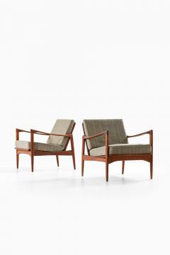 Ib Kofod Larsen Pair of Kandidaten Teak Easy Chairs by Ib Kofod Larsen 1950s - 4612406