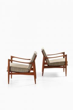 Ib Kofod Larsen Pair of Kandidaten Teak Easy Chairs by Ib Kofod Larsen 1950s - 4612407