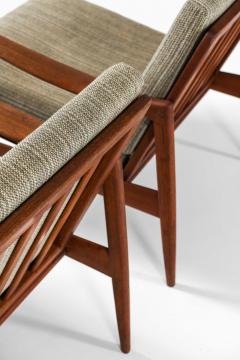 Ib Kofod Larsen Pair of Kandidaten Teak Easy Chairs by Ib Kofod Larsen 1950s - 4612409