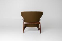 Ib Kofod Larsen Rare Ib Kofod Larsen Wingback Lounge for Selig - 4577346