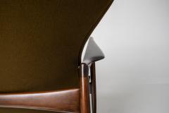 Ib Kofod Larsen Rare Ib Kofod Larsen Wingback Lounge for Selig - 4577350