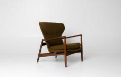 Ib Kofod Larsen Rare Ib Kofod Larsen Wingback Lounge for Selig - 4577352
