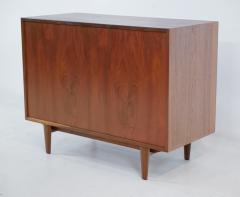 Ib Kofod Larsen Scandinavian Modern Four Drawer Teak Vanity Dresser by Ib Kofod Larsen - 4086932