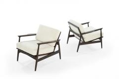 Ib Kofod Larsen Scandinavian Modern Lounge Chairs by Ib Kofod Larsen C 1950s - 1582935