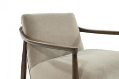 Ib Kofod Larsen Sculptural Danish Modern Lounge Chairs 1950s - 1011761