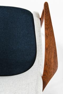 Ib Kofod Larsen Set of 2 Easy Chairs in Wool and Teak by Ib Kofod Larsen 1950s - 4507732