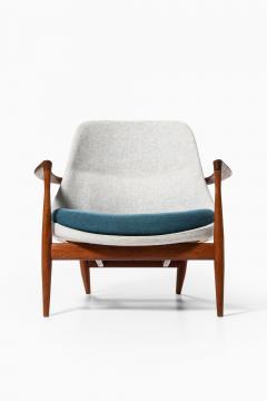 Ib Kofod Larsen Set of Easy Chairs in Wool and Teak by Ib Kofod Larsen 1956 - 4564990