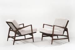 Ib Kofod Larsen Set of Reclining Lounge Chaies by Ib Kofod Larsen - 2397442
