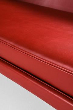 Ib Kofod Larsen Sofa in Rosewood and Reupholstered in Burgundy Leather by Ib Kofod Larsen 1956 - 4369927