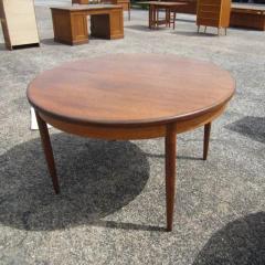 Ib Kofod Larsen Vintage Danish Extendable Teak Oval Table by Kofod Larsen - 3529505