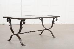 Iberian Vintage Marble and Iron Cocktail Table - 1085194