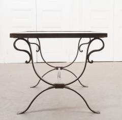 Iberian Vintage Marble and Iron Cocktail Table - 1085199