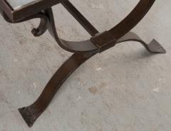 Iberian Vintage Marble and Iron Cocktail Table - 1085201