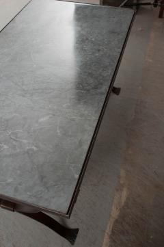 Iberian Vintage Marble and Iron Cocktail Table - 1085203