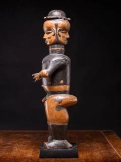Ibibio Anthropomorphic Standing Male Janus Figure Nigeria - 4267764