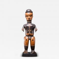 Ibibio Anthropomorphic Standing Male Janus Figure Nigeria - 4269523