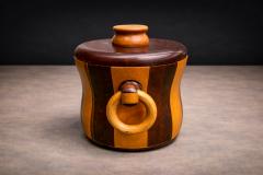 Ice Bucket in Imbuia and Brazilian Hardwood Unknown 1960s - 4546521