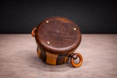 Ice Bucket in Imbuia and Brazilian Hardwood Unknown 1960s - 4546524