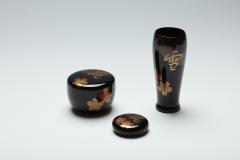 Ichinaka Gory Portable Tea Set with Snow Moon and Flowers T 4261  - 2637350