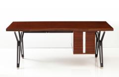 Ico Luisa Parisi Documented Ico and Luisa Parisi Mid Century Modern Italian Executive Desk - 3013653