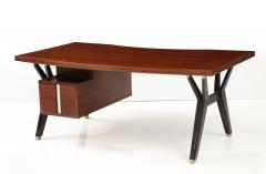 Ico Luisa Parisi Documented Ico and Luisa Parisi Mid Century Modern Italian Executive Desk - 3013661