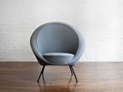 Ico Luisa Parisi Ico Luisa Parisi Rare pair of Egg Chairs model no 813 - 4163862