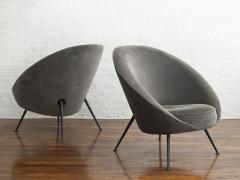 Ico Luisa Parisi Ico Luisa Parisi Rare pair of Egg chairs model no 813 - 4163811