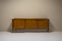 Ico Luisa Parisi Ico Parisi Credenza in Teak Executed by Fratelli Rizzi Italy 1950s - 3668476