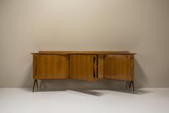 Ico Luisa Parisi Ico Parisi Credenza in Teak Executed by Fratelli Rizzi Italy 1950s - 3668479