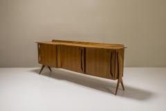 Ico Luisa Parisi Ico Parisi Credenza in Teak Executed by Fratelli Rizzi Italy 1950s - 3668485