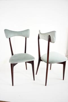 Ico Luisa Parisi Set of Six Ico and Luisa Parisi Dining Chairs by Ariberto Colombo 1952 - 3574444