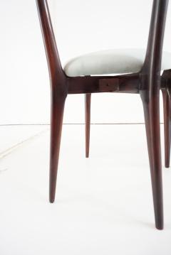 Ico Luisa Parisi Set of Six Ico and Luisa Parisi Dining Chairs by Ariberto Colombo 1952 - 3574449