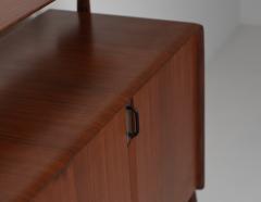 Ico Parisi 1950s Italian Sideboard in Exotic Wood with Oak Interior and Brass Detail - 4386725