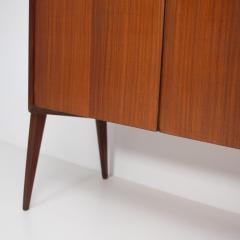 Ico Parisi 1950s Italian Sideboard in Exotic Wood with Oak Interior and Brass Detail - 4386733